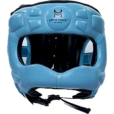 Боксерский шлем Hit N Move Face Saver Vision Sky Blue