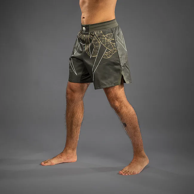 Шорти MMA VENUM Serpenti Khaki Bronze Ivory