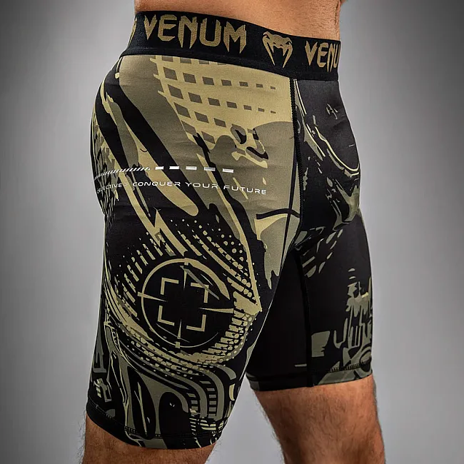 Шорти компресійні VENUM Invader Vale Tudo Black Sand
