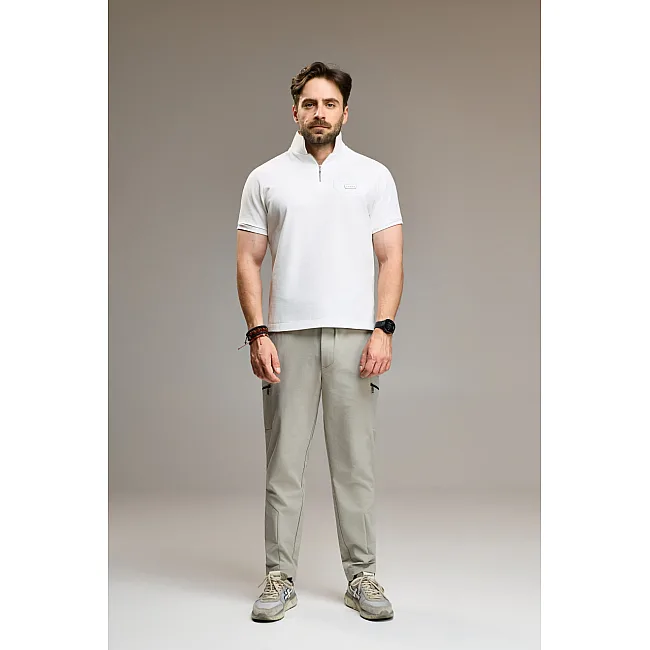 Футболка чоловіча ASKER Urban Warrior Polo White