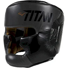 Боксерский шлем EVERLAST Titan Pro Black