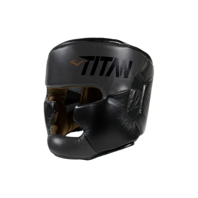 Боксерский шлем EVERLAST Titan Pro Black