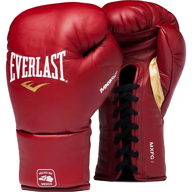 Перчатки для бокса EVERLAST MX2 Fight Glove Red Gold
