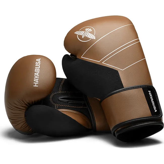Перчатки для бокса HAYABUSA S4 Leather Golden Brown