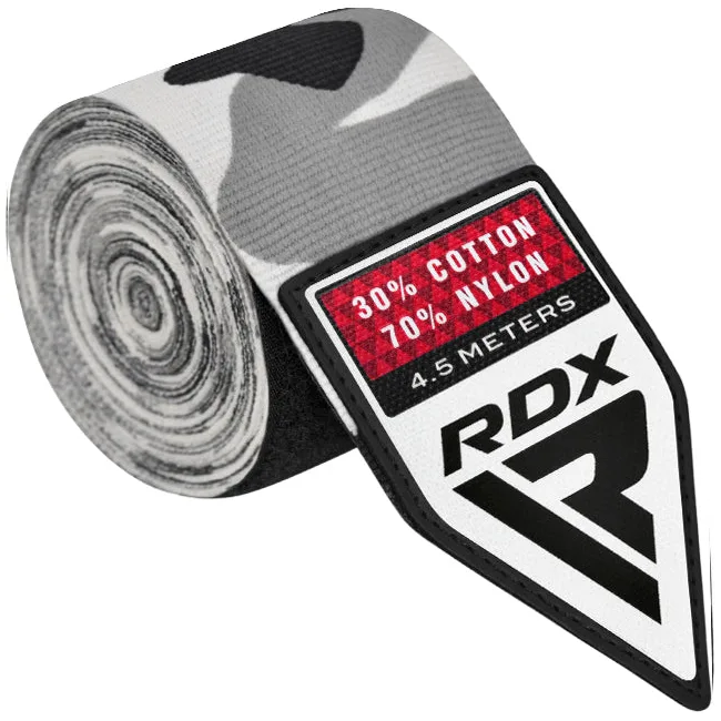 Бинты RDX WX Professional Camo Grey