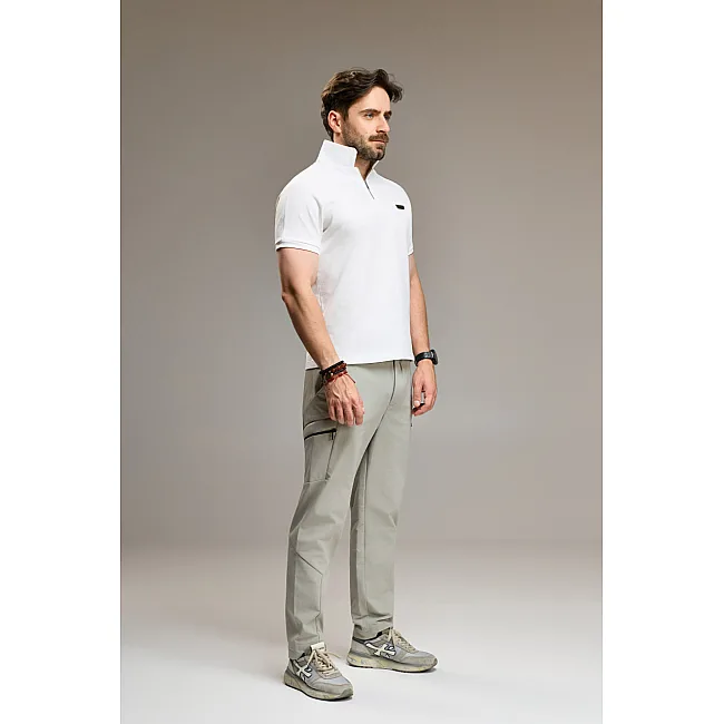 Футболка чоловіча ASKER Urban Warrior Polo White