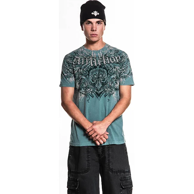 Футболка чоловіча AFFLICTION Residual ChaУніверсальний Tee