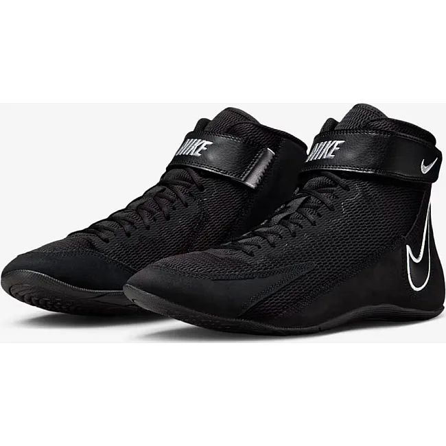 Борцовки NIKE Speedsweep 8 Black White Black Wolf Grey