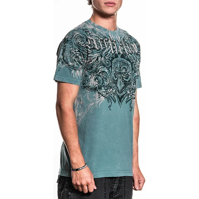 Футболка чоловіча AFFLICTION Residual ChaУніверсальний Tee