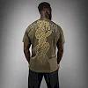 Футболка чоловіча VENUM Serpenti Khaki Bronze Ivory