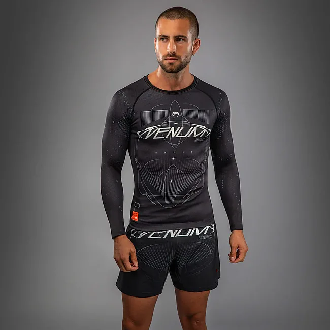 Рашгард VENUM Eclipse Black Ivory