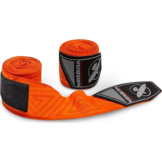 Бинты боксерские HAYABUSA Perfect Stretch Orange Maze