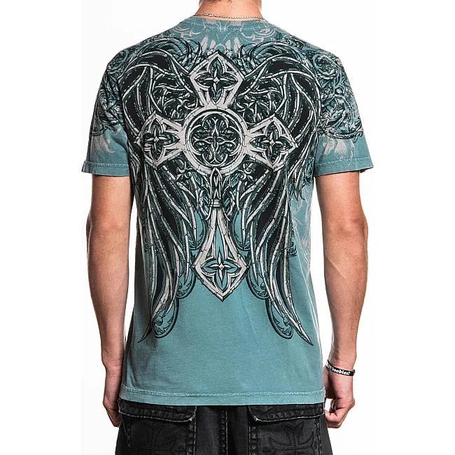 Футболка чоловіча AFFLICTION Residual ChaУніверсальний Tee