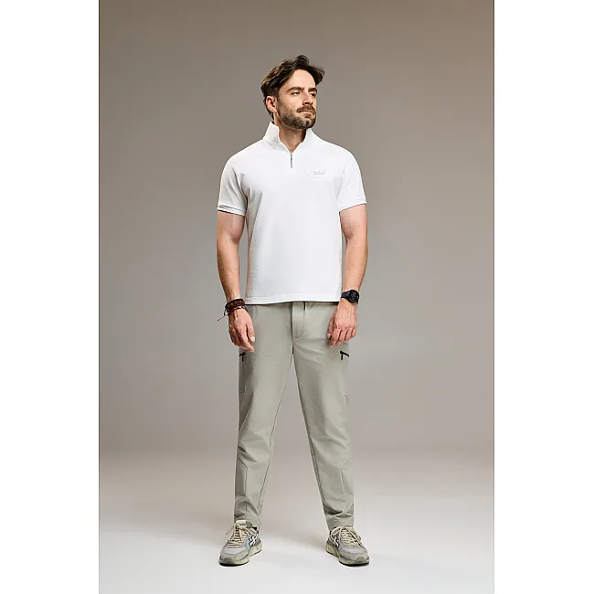 Футболка чоловіча ASKER Urban Warrior Polo White