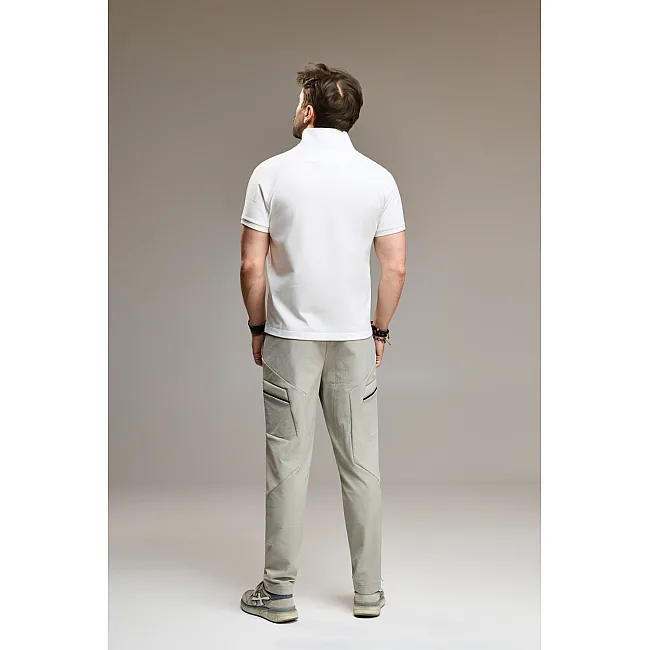 Футболка чоловіча ASKER Urban Warrior Polo White