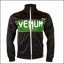 Спортивна кофта VENUM Team Brazil - Black