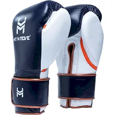 Перчатки для бокса Hit N Move Horse Hair (Hook and Loop) Navy Blue