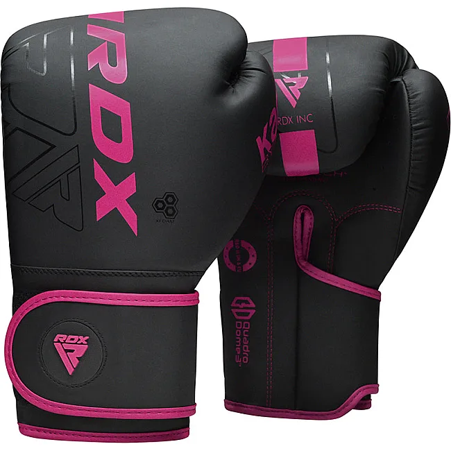 Рукавички дитячі для боксу RDX F6 Kara Pink