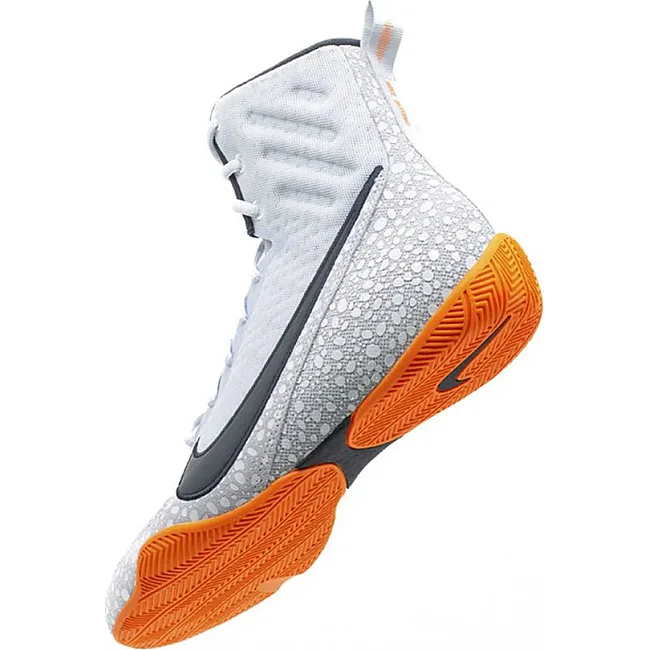 Боксерки для бокса NIKE Machomai 3 SE White Bright Crimson Black