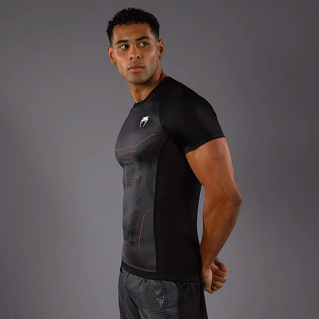 Рашгард VENUM Technical 3.0 Short Sleeve Graphite