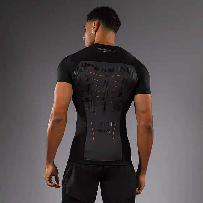 Рашгард VENUM Technical 3.0 Short Sleeve Graphite