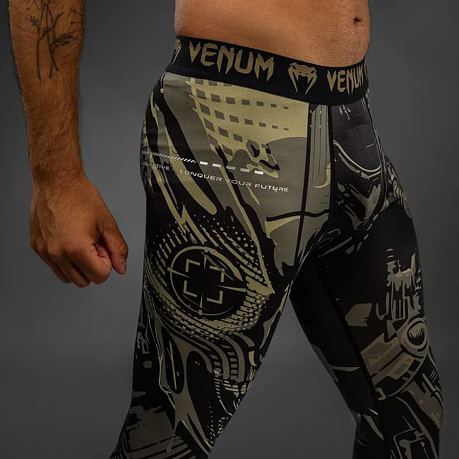 Штани компресійні VENUM Invader Black Sand