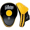 Лапы для бокса FAIRTEX FMV9 Ultimate Contured Black Yellow
