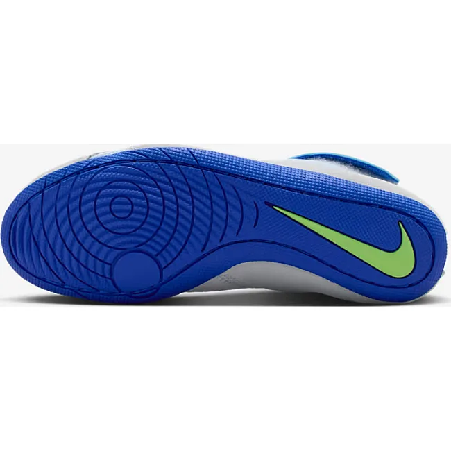 Детские борцовки NIKE Youth Speedsweep VIII GS Blue Tint Hyper Royal Lime Blast White