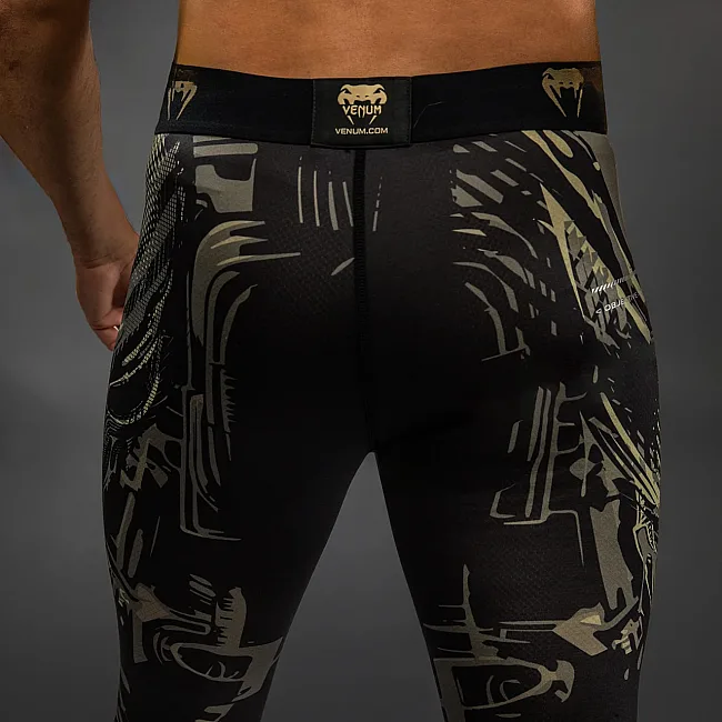 Штани компресійні VENUM Invader Black Sand