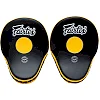 Лапы для бокса FAIRTEX FMV9 Ultimate Contured Black Yellow