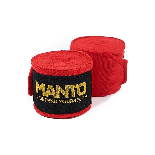 Бинти для боксу MANTO Defend V2 Red