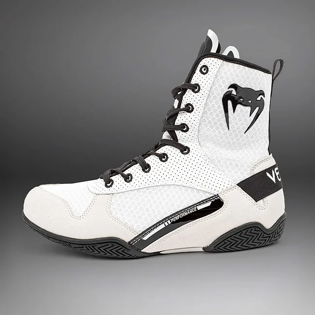 Боксерки для бокса VENUM Elite White Black