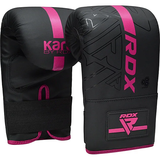 Рукавички снарядні RDX F6 Kara Black Pink