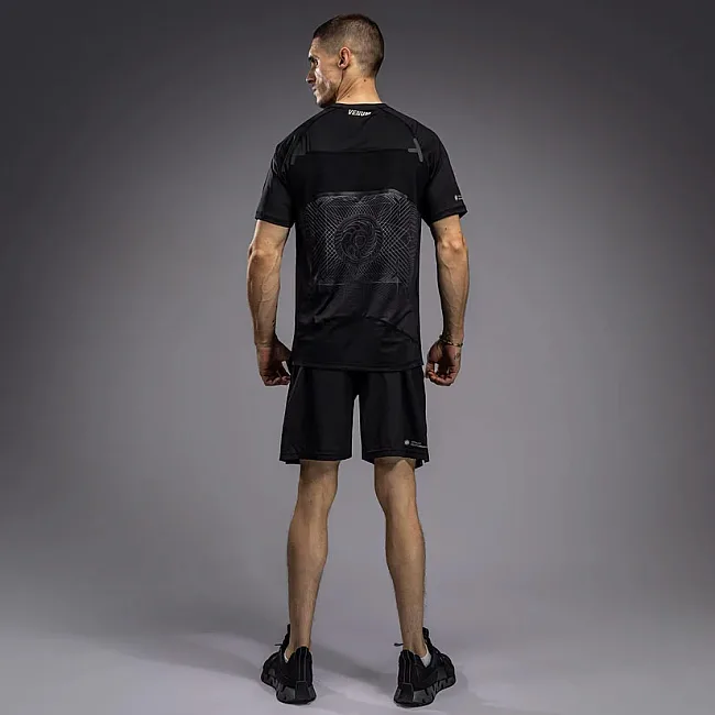 Футболка чоловіча VENUM G-Fit Air Mens Dry-Tech Deep Black Desert Sand