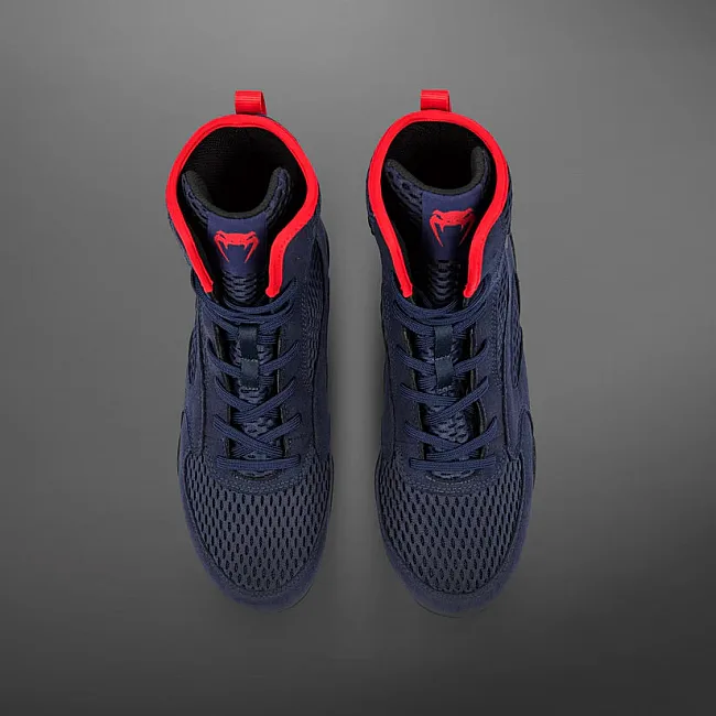 Боксерки для бокса VENUM Contender Navy Blue Red