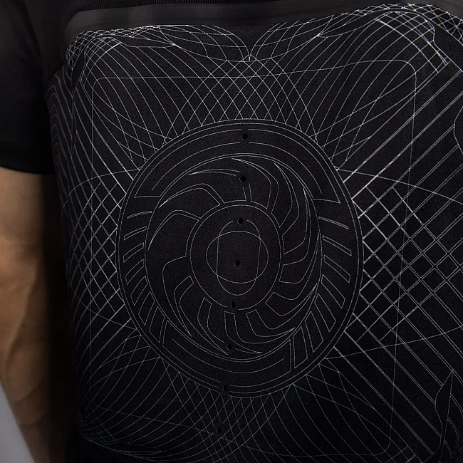 Футболка чоловіча VENUM G-Fit Air Mens Dry-Tech Deep Black Desert Sand