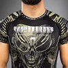 Рашгард VENUM Invader Short Sleeve Black Sand