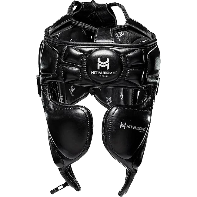 Боксерский шлем Hit N Move Air Armor Precision Black