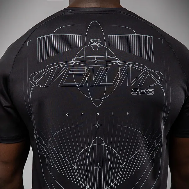 Футболка чоловіча VENUM Eclipse Dry-Tech Black Silver