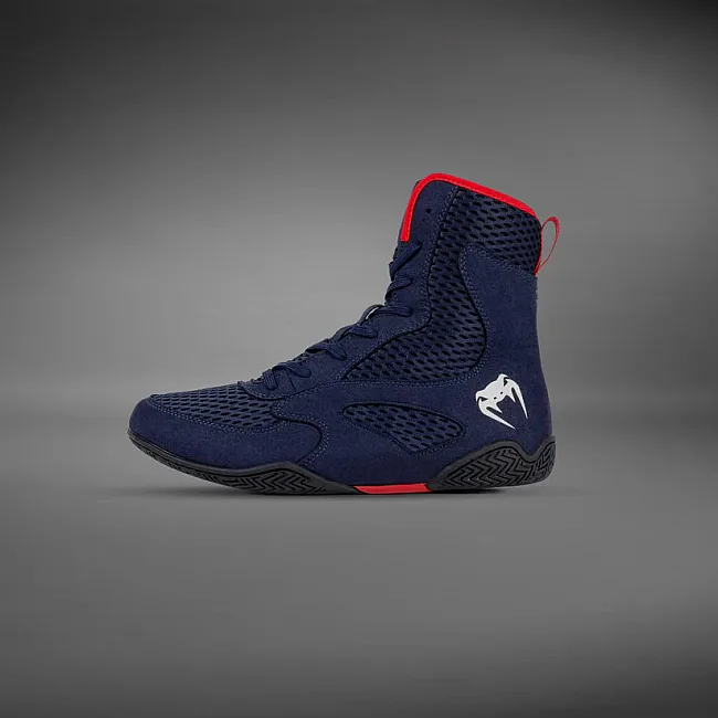 Боксерки для бокса VENUM Contender Navy Blue Red
