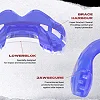 Капа для бокса для брекетов SAFEJAWZ Ortho Series Self-Fit for Braces Ice Blue