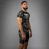 Рашгард VENUM Invader Short Sleeve Black Sand