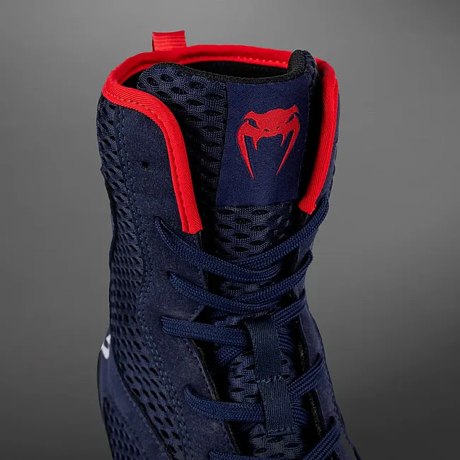 Боксерки для бокса VENUM Contender Navy Blue Red