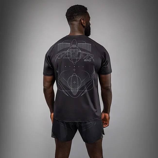 Футболка чоловіча VENUM Eclipse Dry-Tech Black Silver