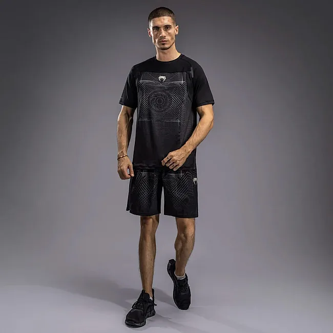 Футболка чоловіча VENUM G-Fit Air Mens Dry-Tech Deep Black Desert Sand