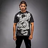 Футболка чоловіча VENUM Dragon's Flight Men's Charcoal Grey Cream White