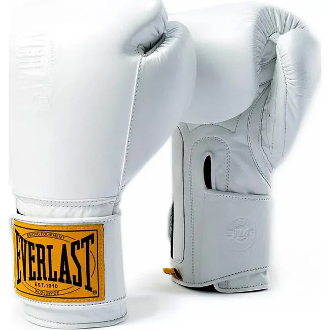 Перчатки для бокса EVERLAST 1910 Pro Hook and Loop White