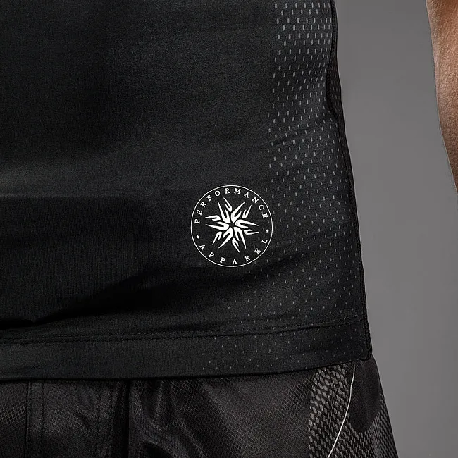 Рашгард VENUM Nexus Short Sleeve Black Silver