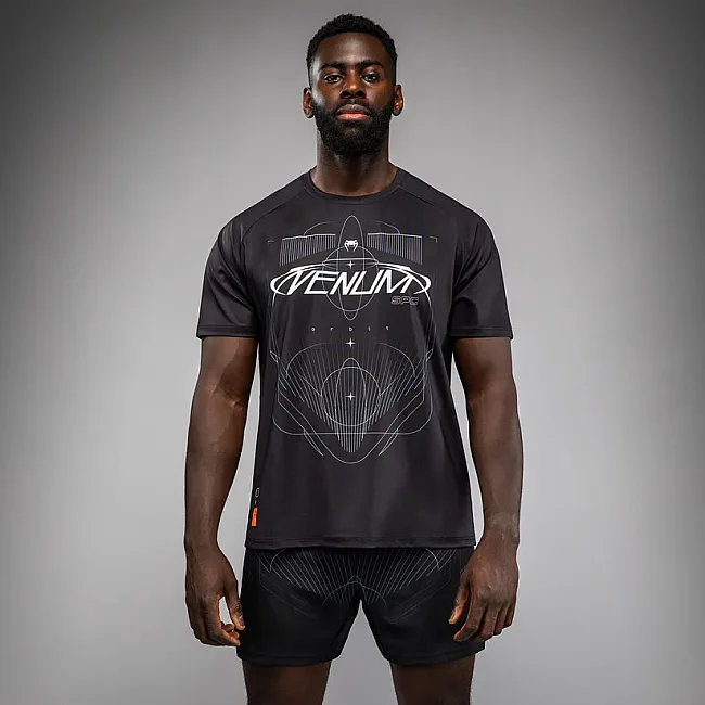 Футболка чоловіча VENUM Eclipse Dry-Tech Black Silver