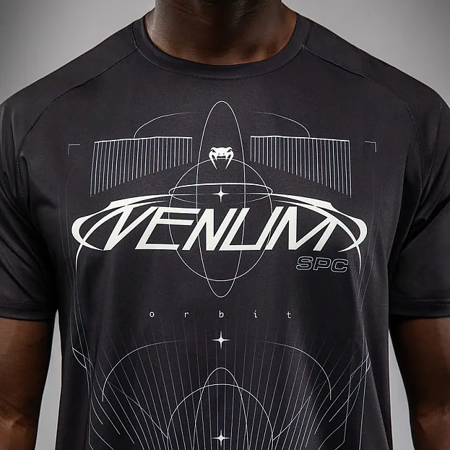 Футболка чоловіча VENUM Eclipse Dry-Tech Black Silver